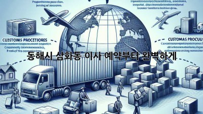 동해시 삼화동 이사, 예약부터 완벽하게!